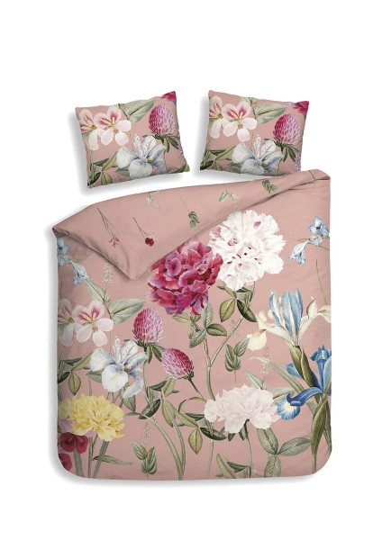 Flores Wende-Bettwäsche 155x220cm, 80x80cm