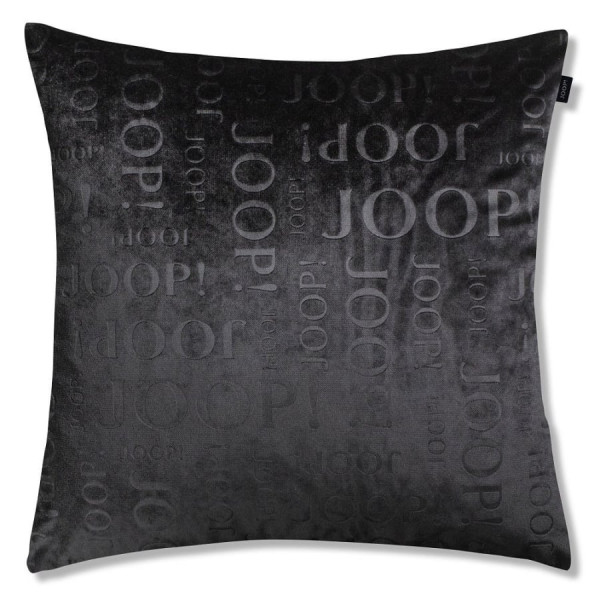 JOOP! Kissenbezug Match, anthrazit, 45x45cm