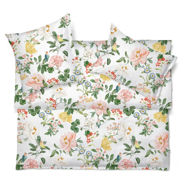 Schlossberg Artemis blanc 135x200cm 80x80cm Satin