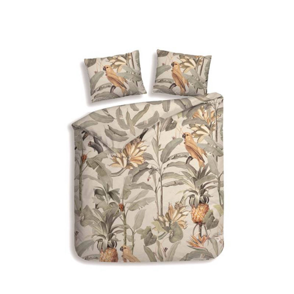 Heckett Lane wende-Bettwäsche Pappegallo 155x220cm, 80x80cm