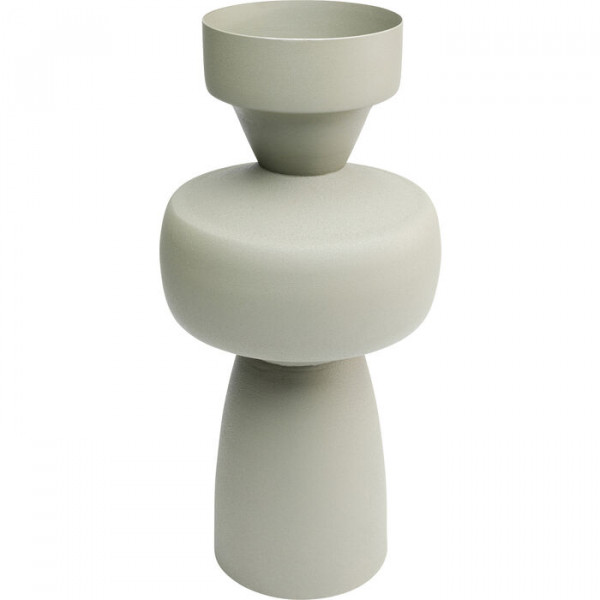 Vase taupe/grau 48cm