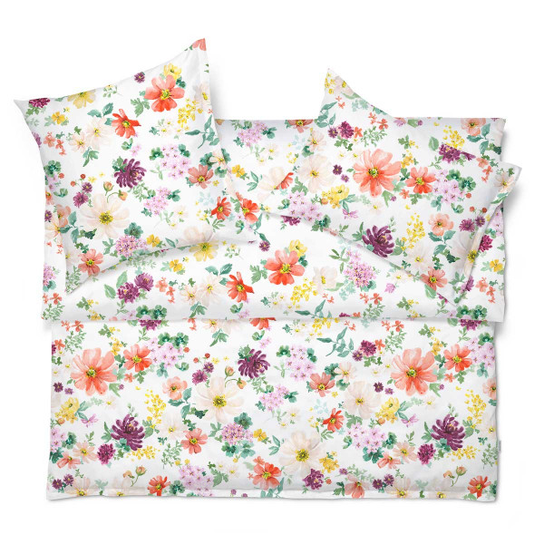 Schlossberg Flora Satin (Jersey auch erhältlich) Bettwäsche 135x200cm 80x80cm